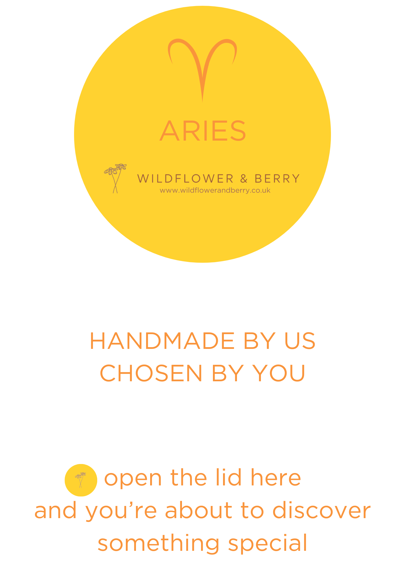 Dried Flower Wreath Aries - (Mar 21 - Apr 19)