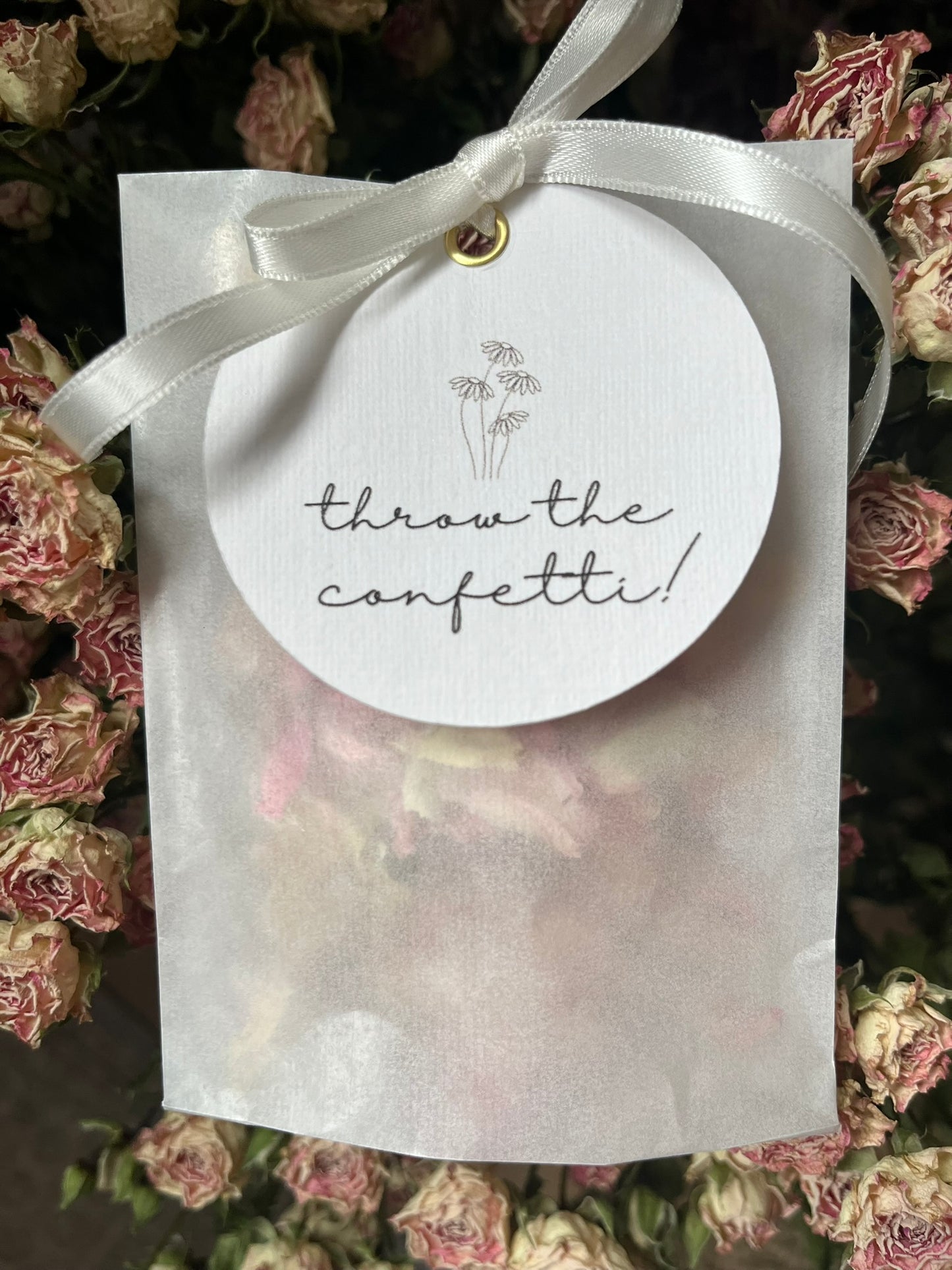 Petal Confetti "Throw The Confetti!" - Tag Packets