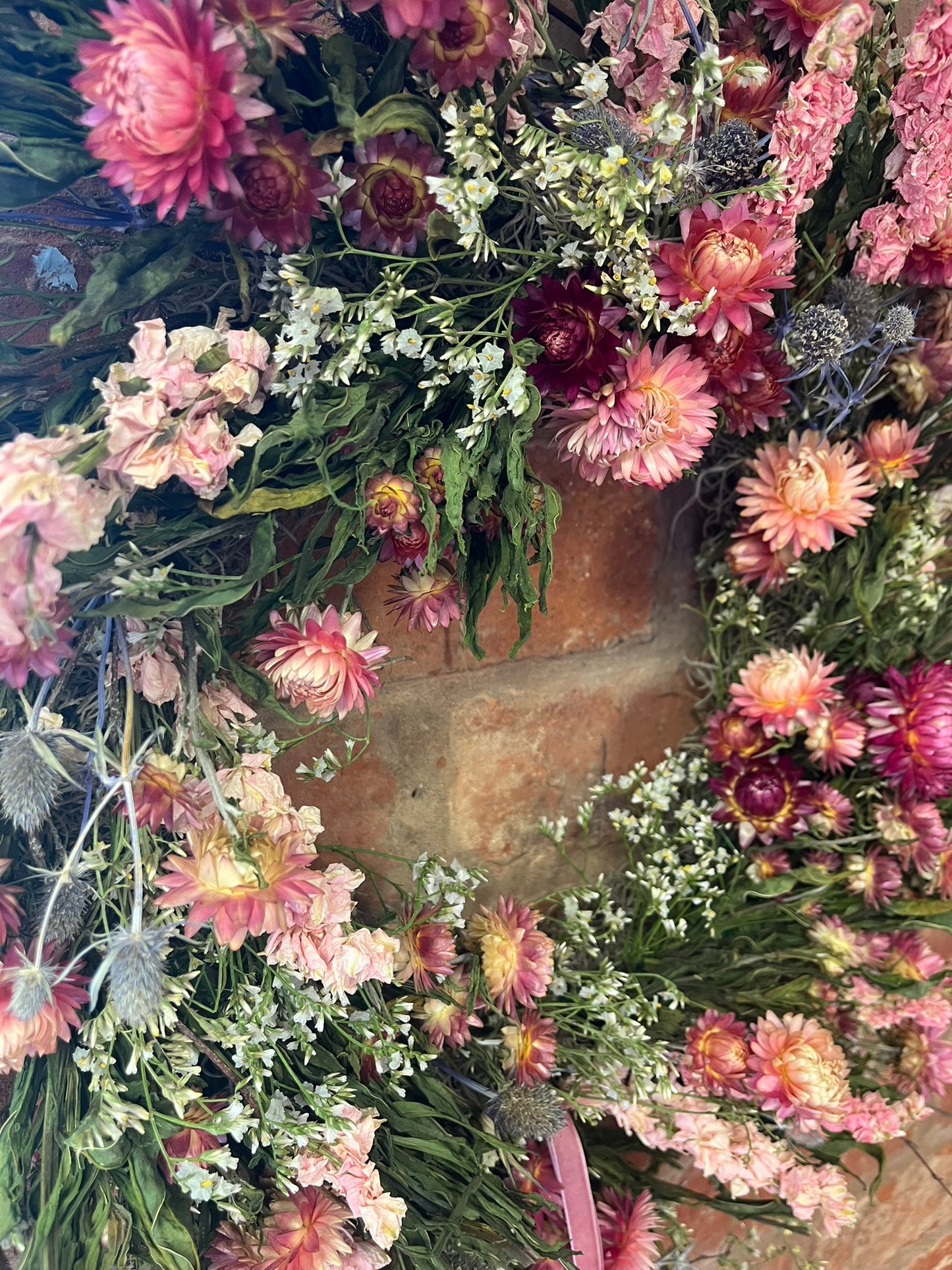 Summer Forever Dried Flower Wreath Workshop