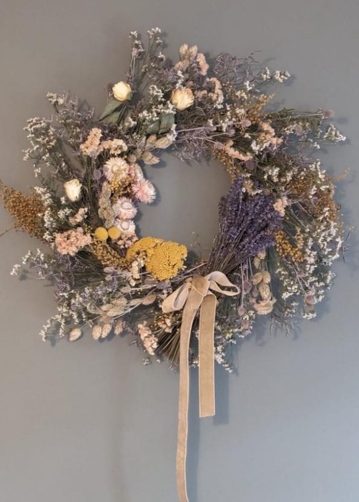 Forever Dried Flower Wreath Workshop