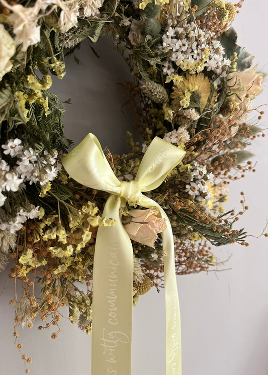 Dried Flower Wreath Gemini - (May 21 - Jun 20)