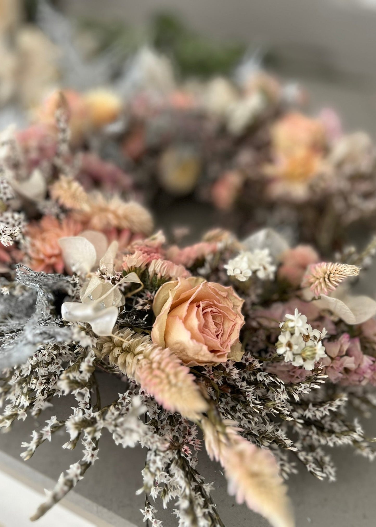 Dried Flower Wreath Cancer - (Jun 21 - Aug 22)
