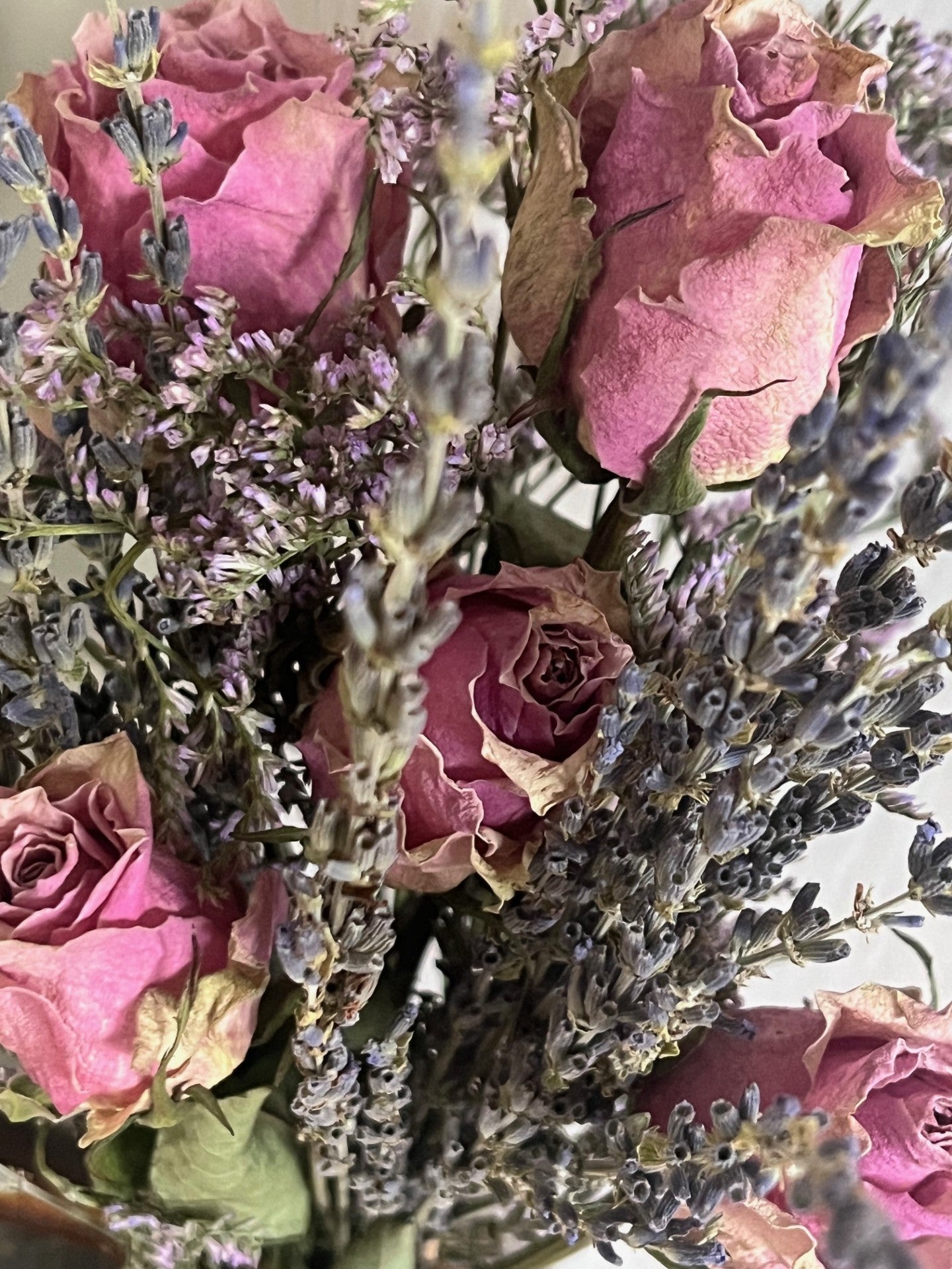 Letterbox Bouquet - Roses and Lavender