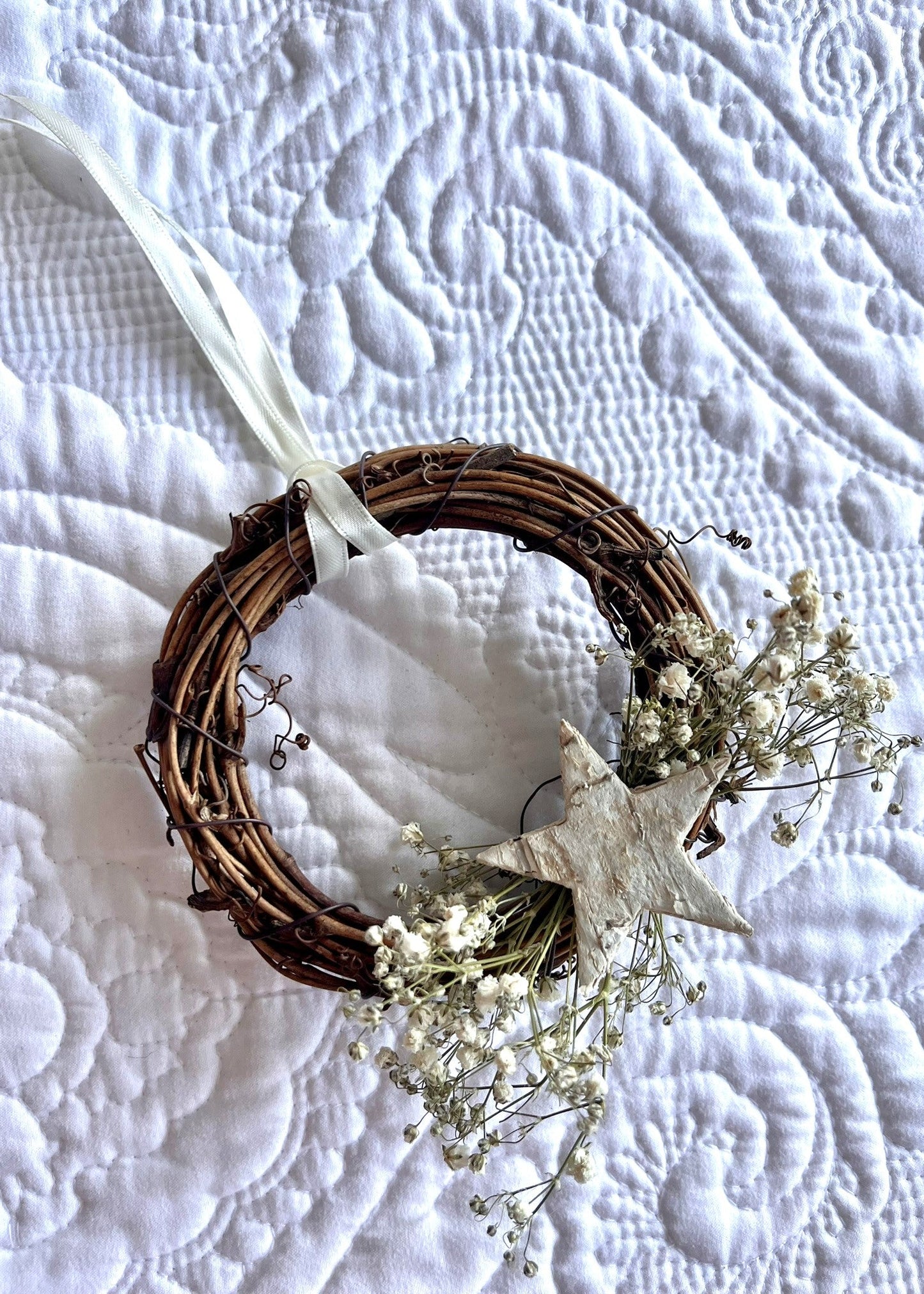 Mini Christmas 'Wish upon a Star Wreath'