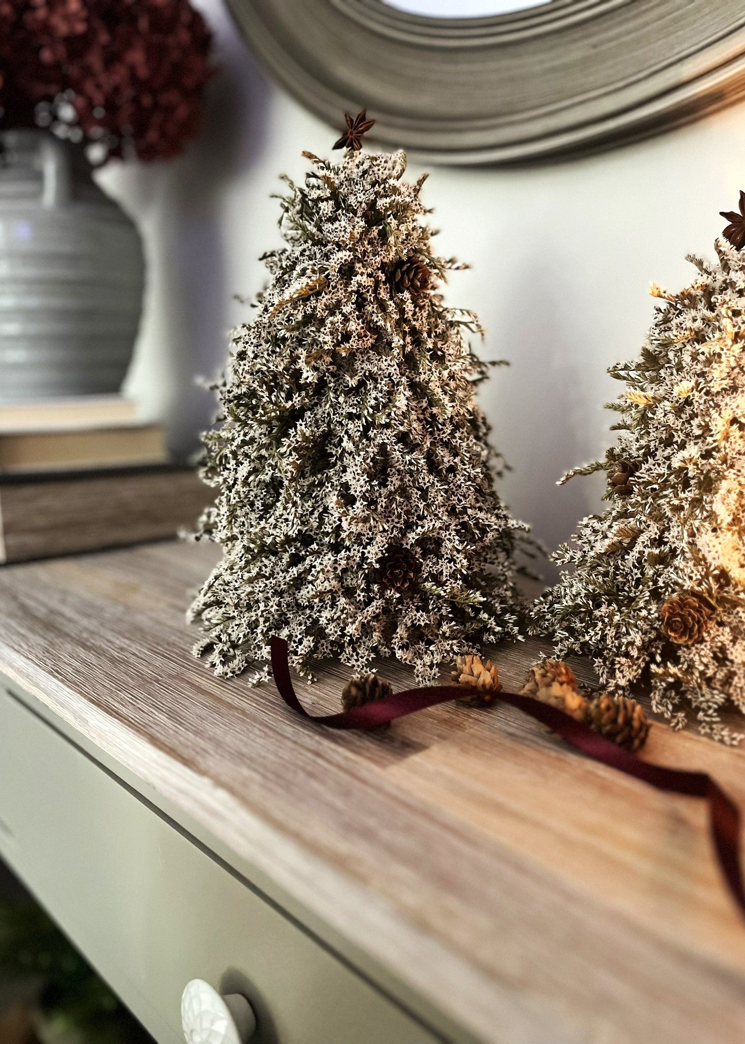 pretty christmas tree for your home rustic style.