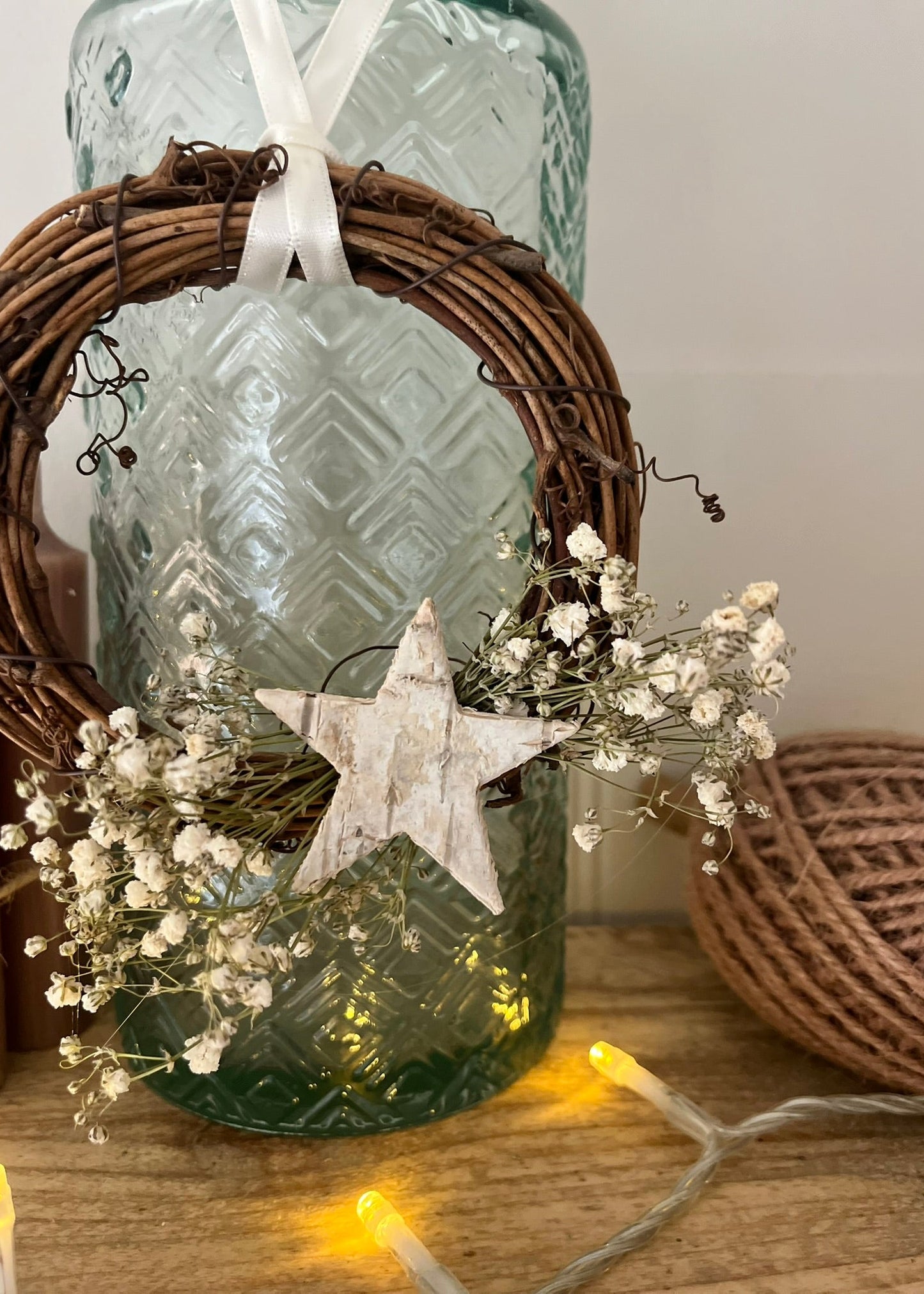 Mini Christmas 'Wish upon a Star Wreath'