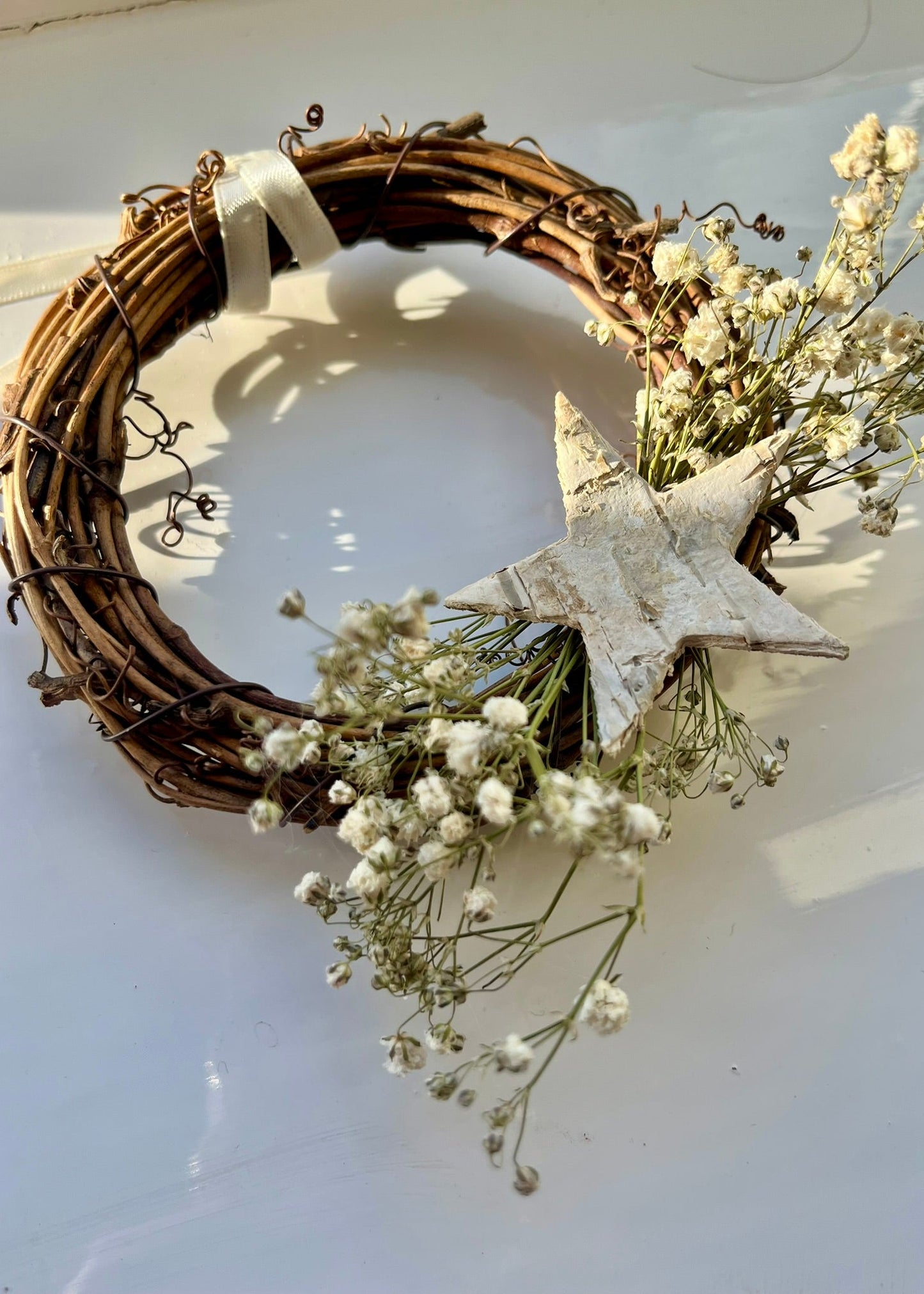 Mini Christmas 'Wish upon a Star Wreath'